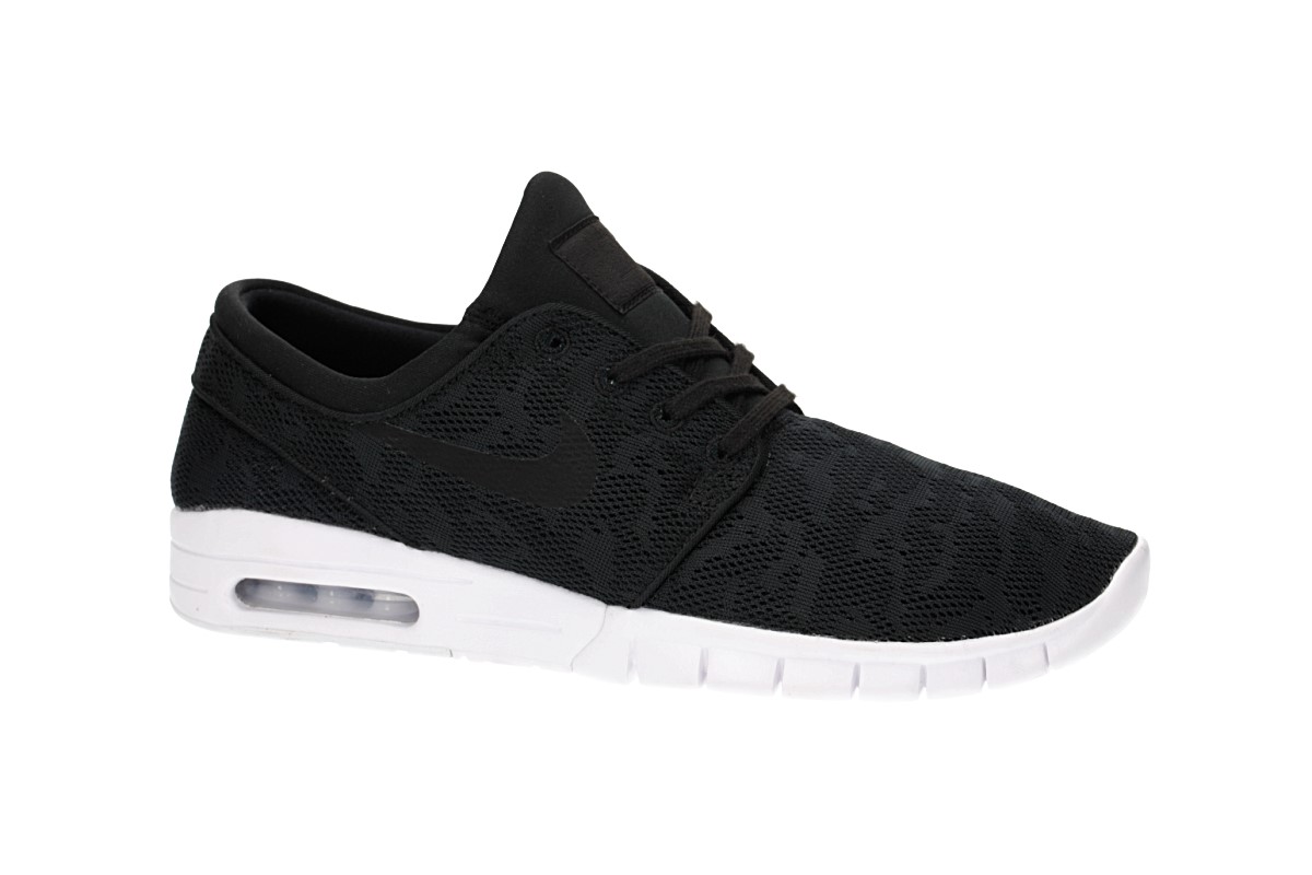 Nike SB Stefan Janoski Max Shoes (black black white)