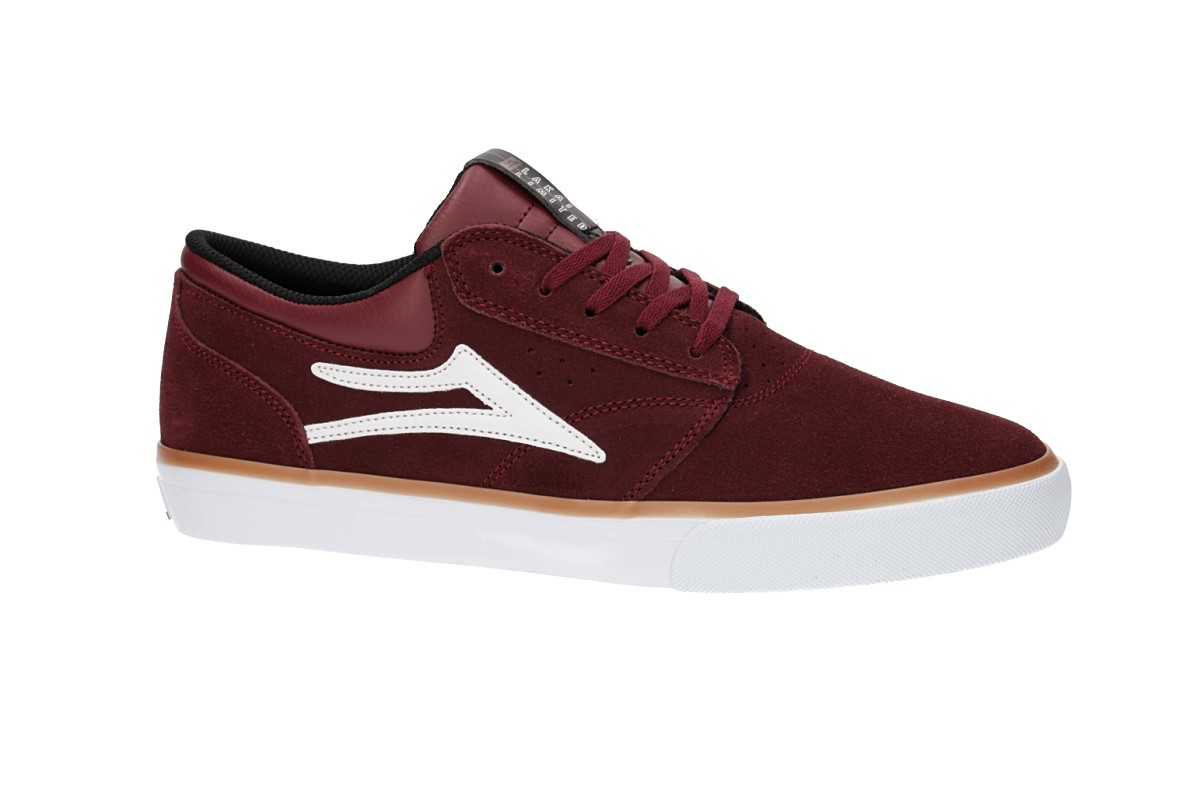 Lakai Griffin Suede Chaussure (burgundy)