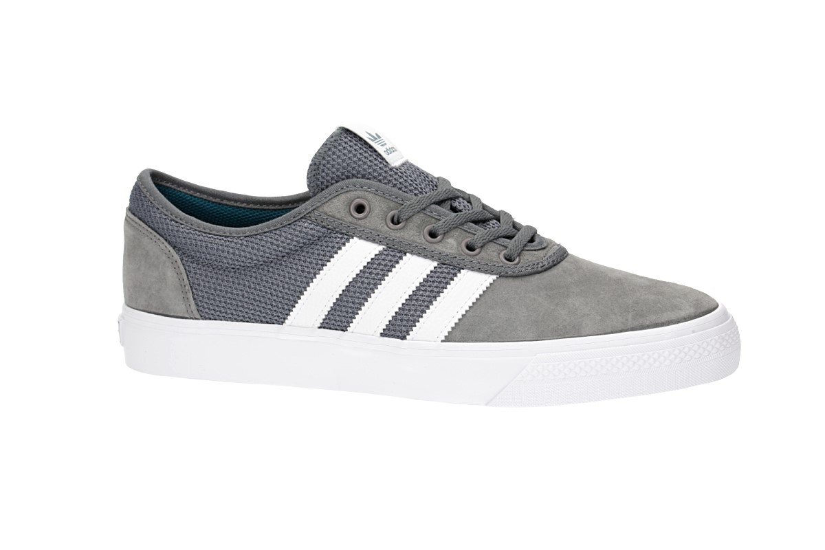 adidas Skateboarding Adi Ease Shoes (grey four white real teal)