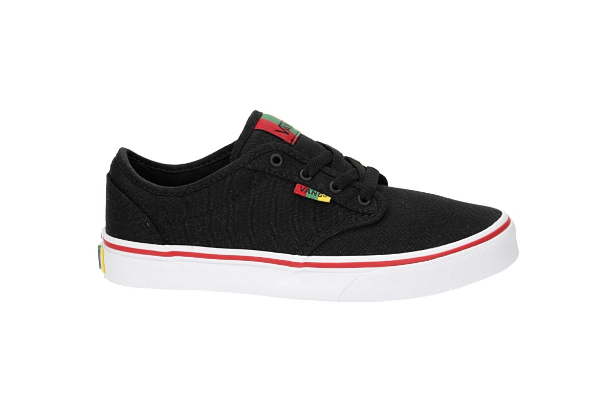 Vans Atwood Scarpa kids (rasta black)