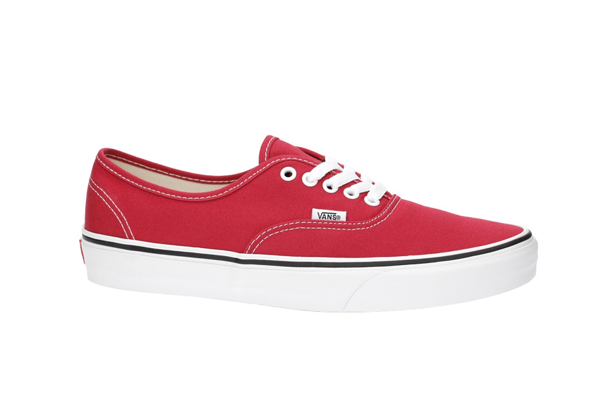 vans old skool crimson & true white shoes