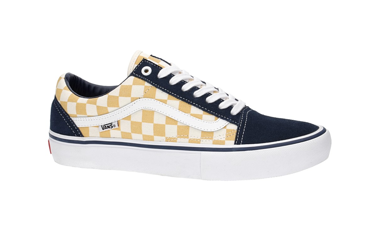 Vans Old Skool Pro Chaussure (checkerboard dress blues orche)