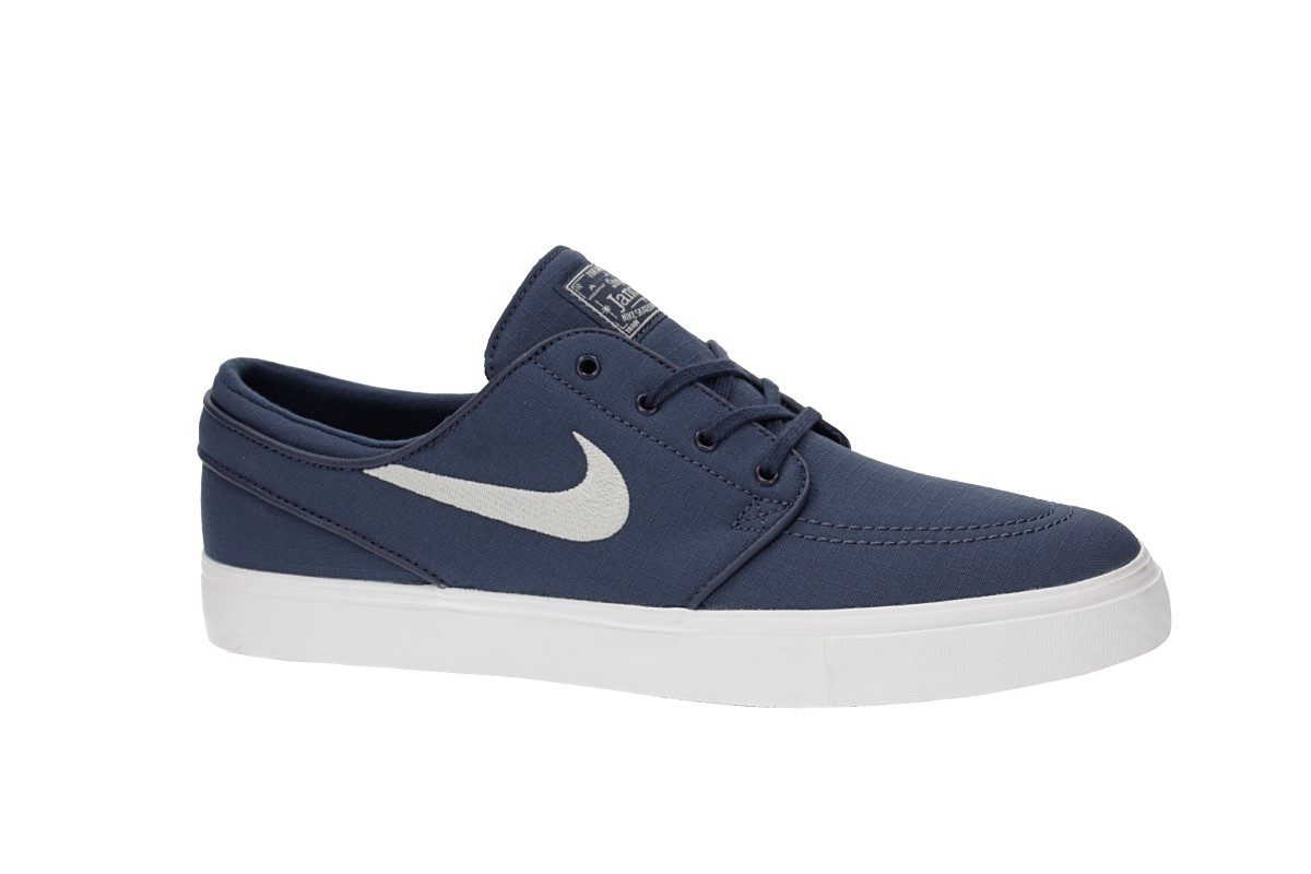 Nike SB Zoom Stefan Janoski Canvas Shoes (thunder blue light bone)