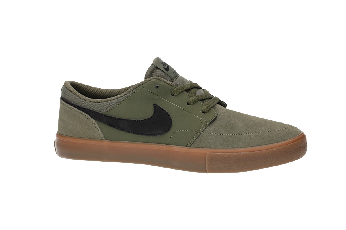 Nike SB Solarsoft Portmore II Shoes (medium olive black)