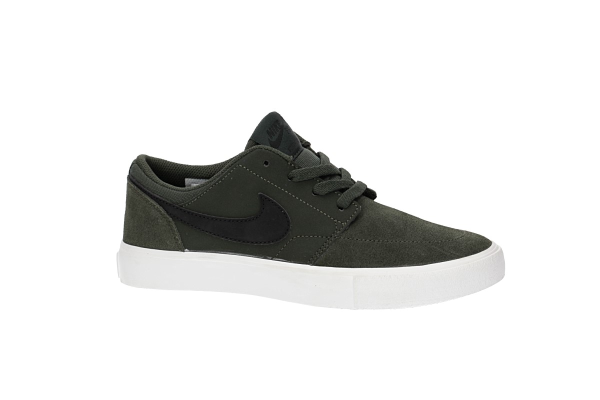 Nike SB Portmore II Scarpa kids (medium olive black)