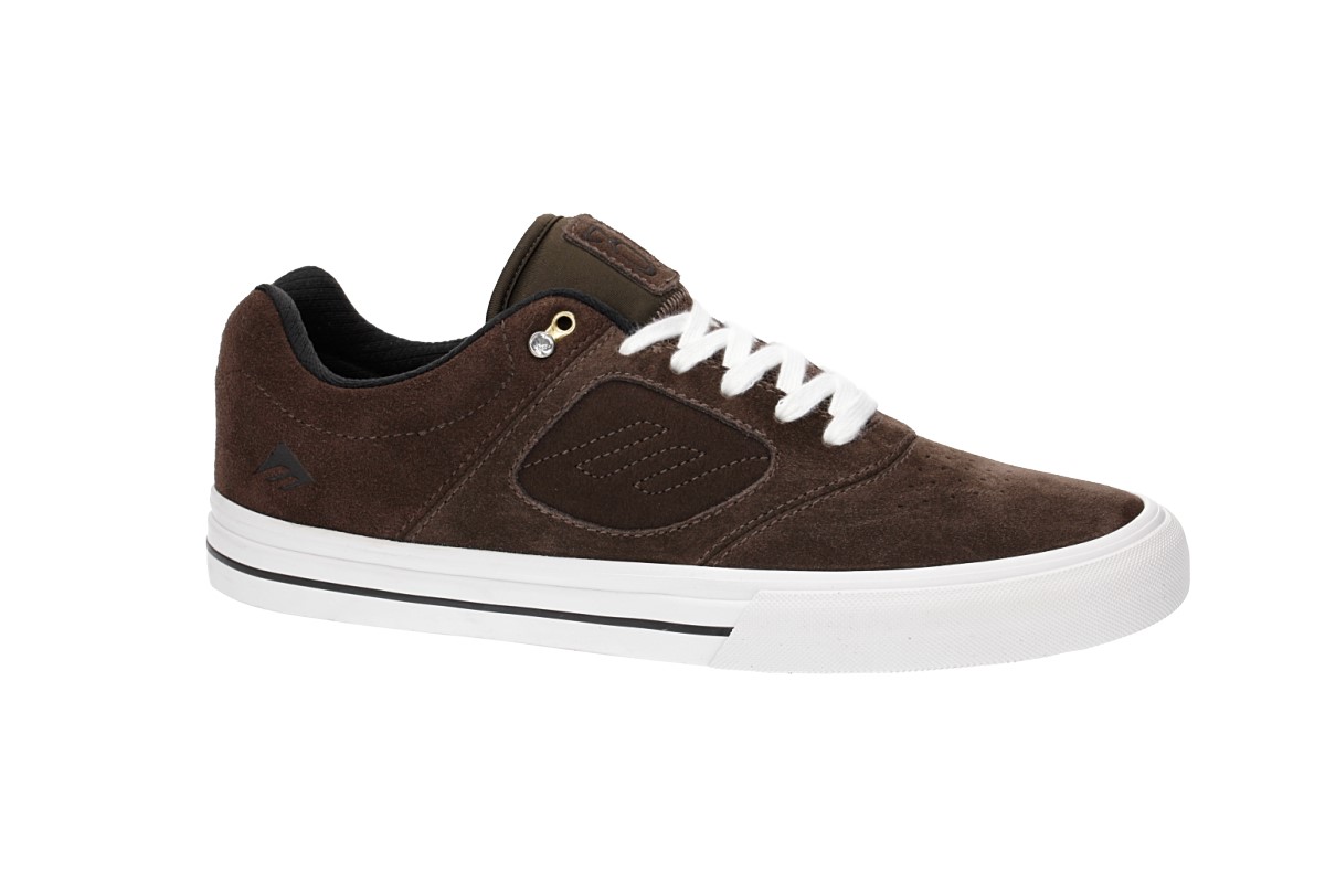 Emerica Reynolds 3 G6 Vulc Schuh (brown white)