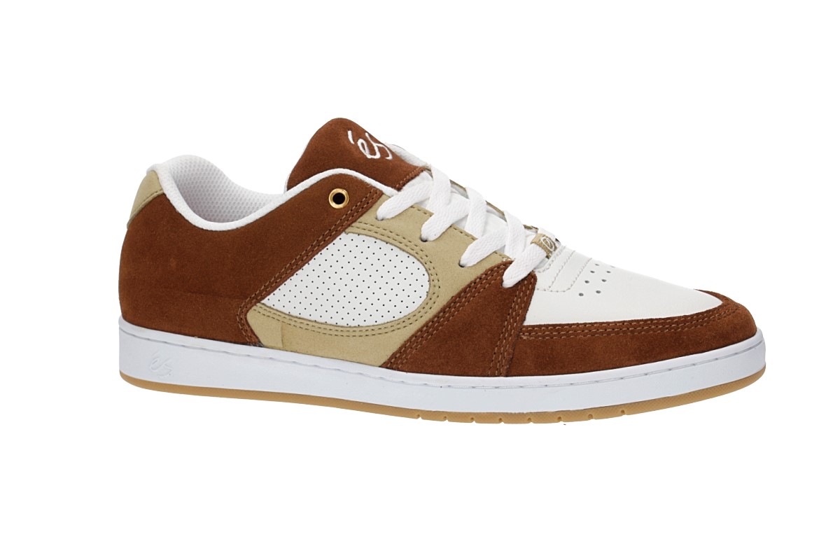 éS Accel Slim Schuh (brown tan white)