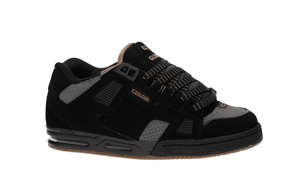 Globe Sabre Schoen (black charcoal woodsmoke brown)