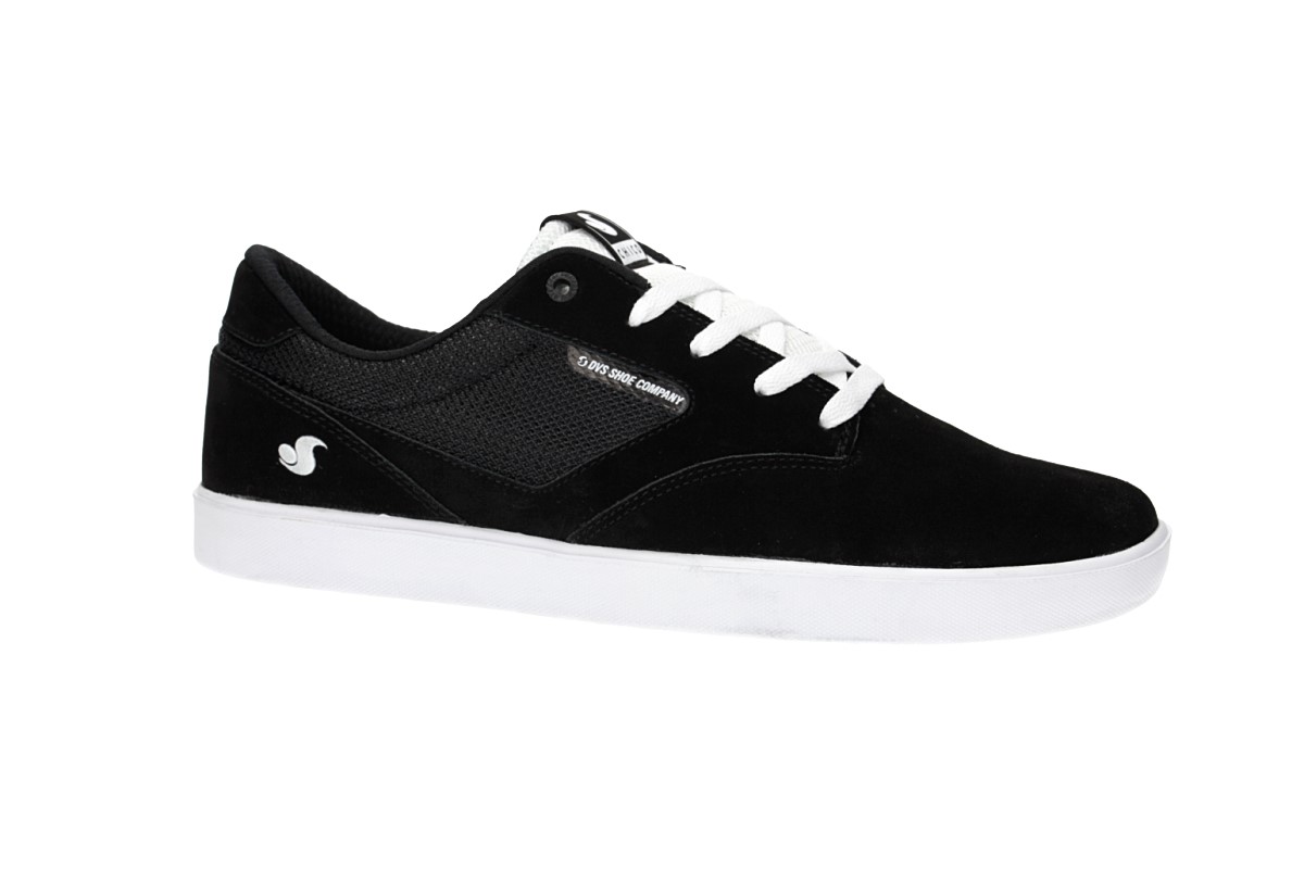 DVS Pressure SC+ Suede Schoen (black white chico)