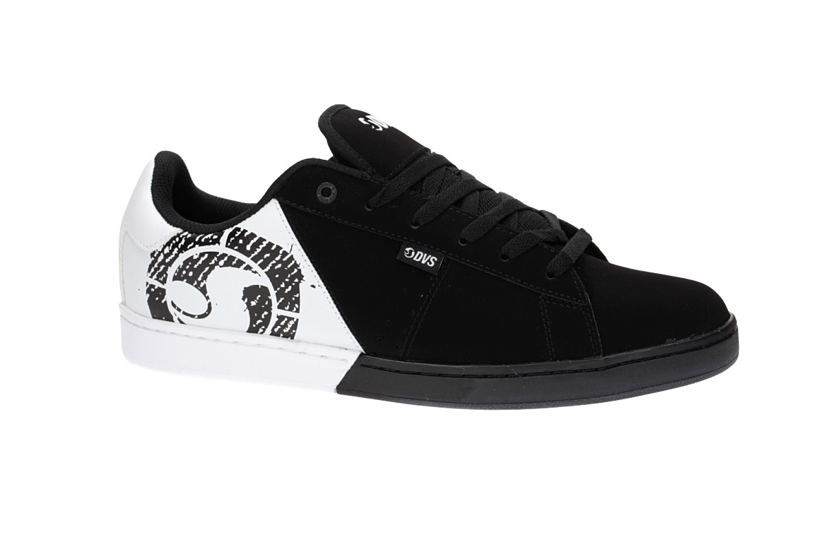 DVS Revival Split Leather Zapatilla (black white)