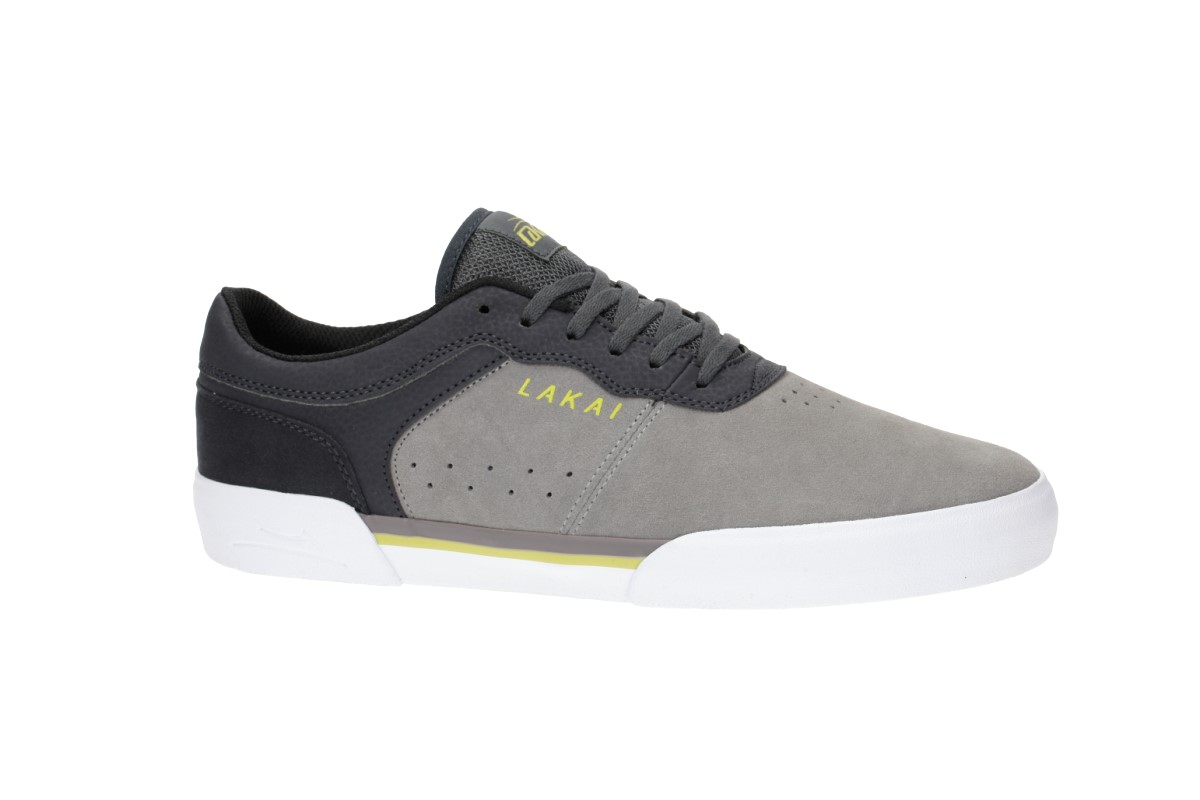 Lakai Staple Suede Shoes (grey charcoal)