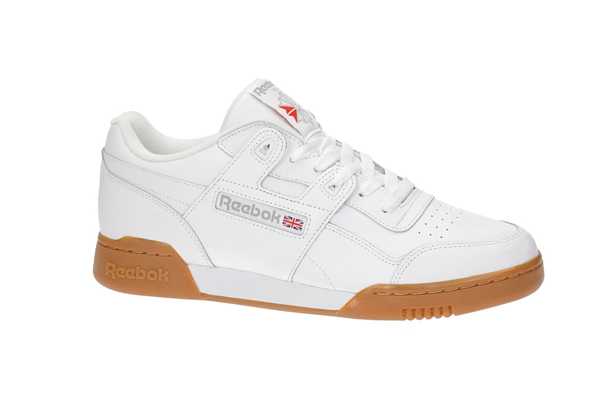 Reebok Workout Plus Schoen (white carbon classic red)
