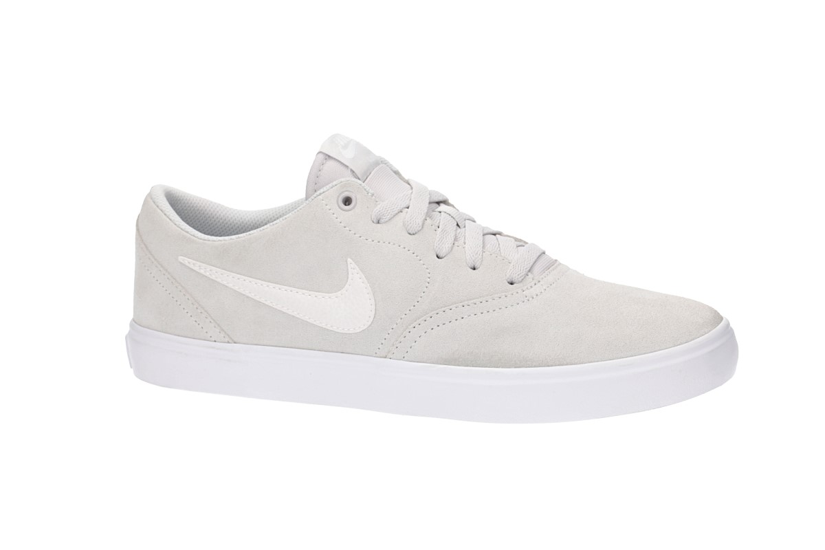 Nike SB Check Solarsoft Shoes (vast grey white)