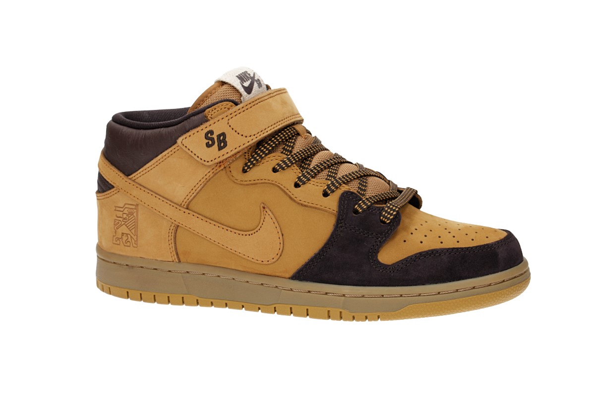 Nike SB Dunk Mid Pro Lewis Marnell Chaussure (cappuccino bronz wheat)