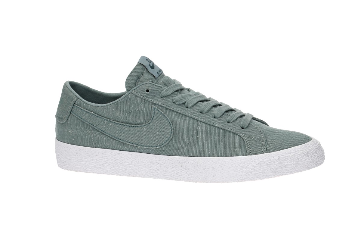 Nike SB Zoom Blazer Low Canvas Deconstructed Shoes (clay green)