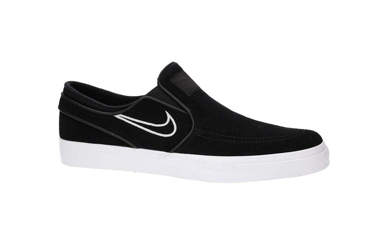 Nike SB Zoom Stefan Janoski Slip Schoen (black light bone)