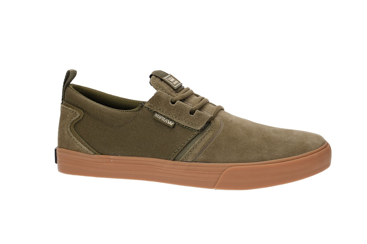 Supra Flow Shoes (olive gum)
