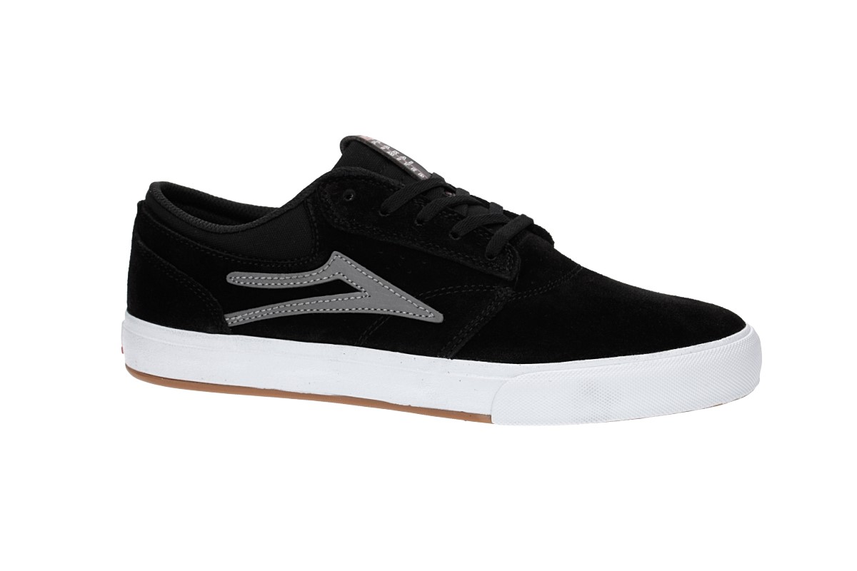 Lakai Griffin Suede Shoes (black grey 2)
