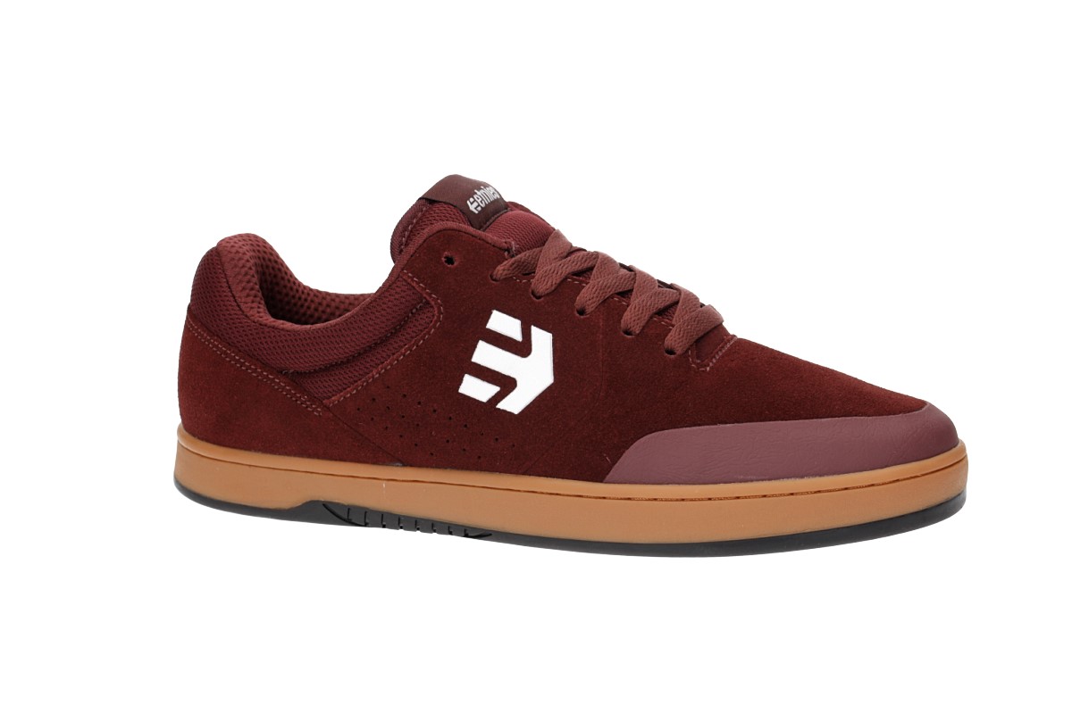 Etnies Marana Zapatilla (burgundy tan white)