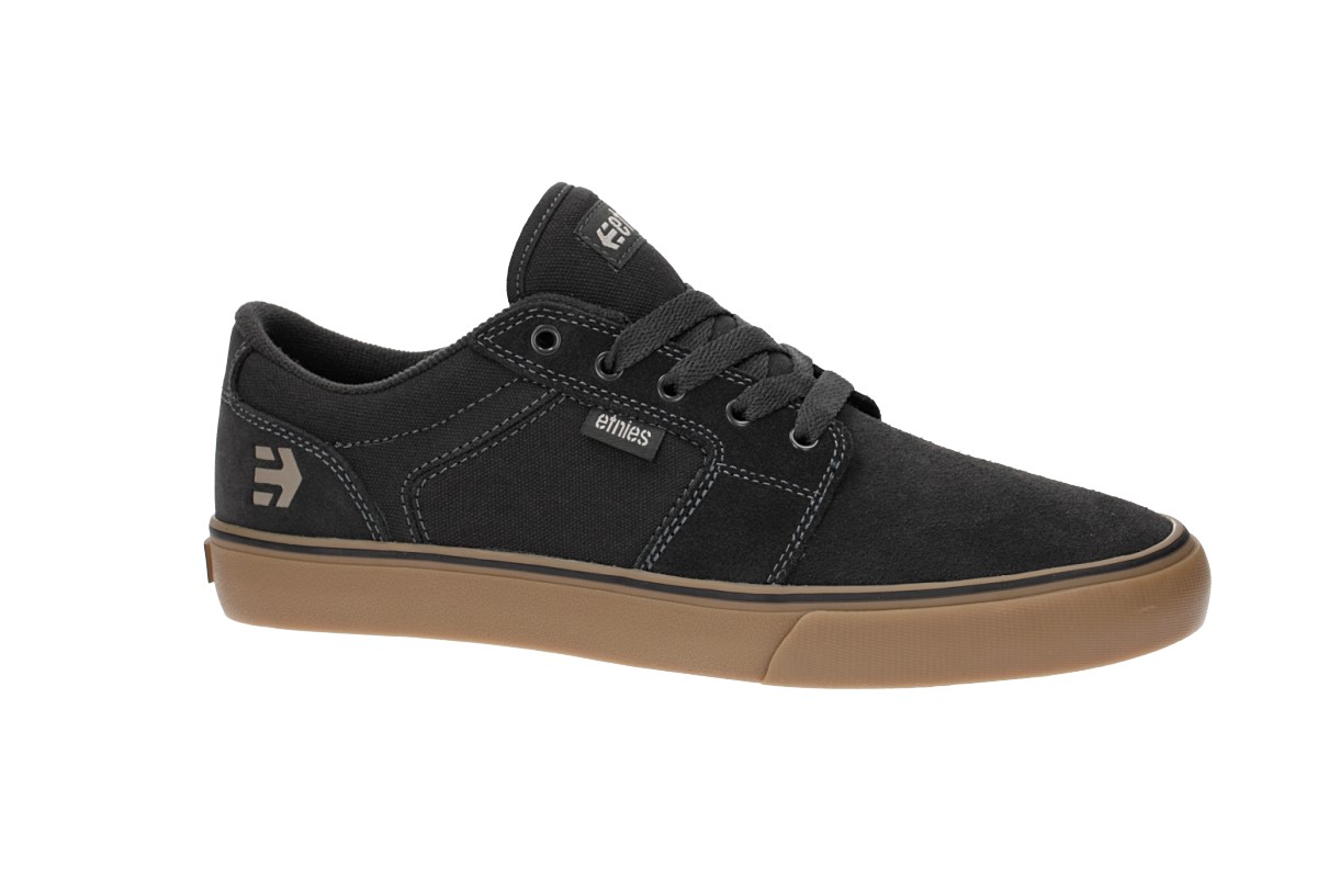 Etnies Barge LS Schoen (black charcoal gum)