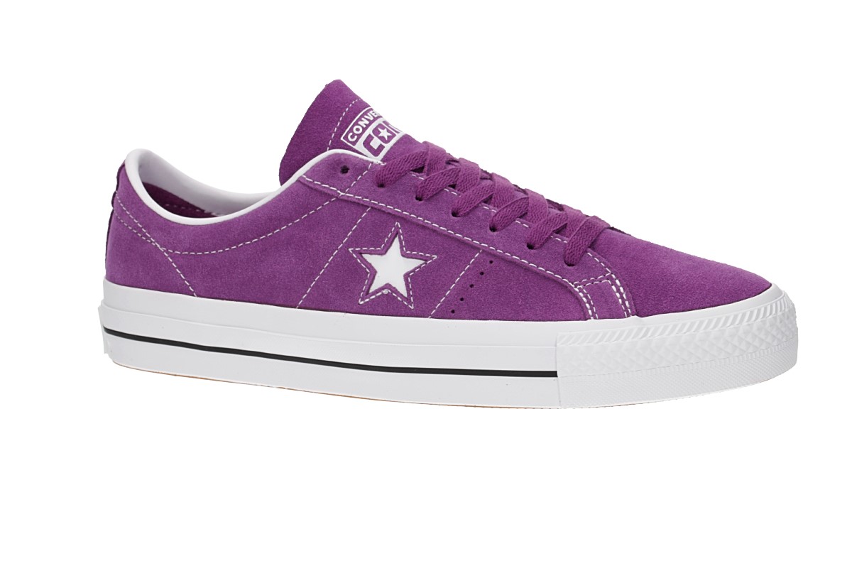 Converse One Star Pro Chaussure (icon violet white white)