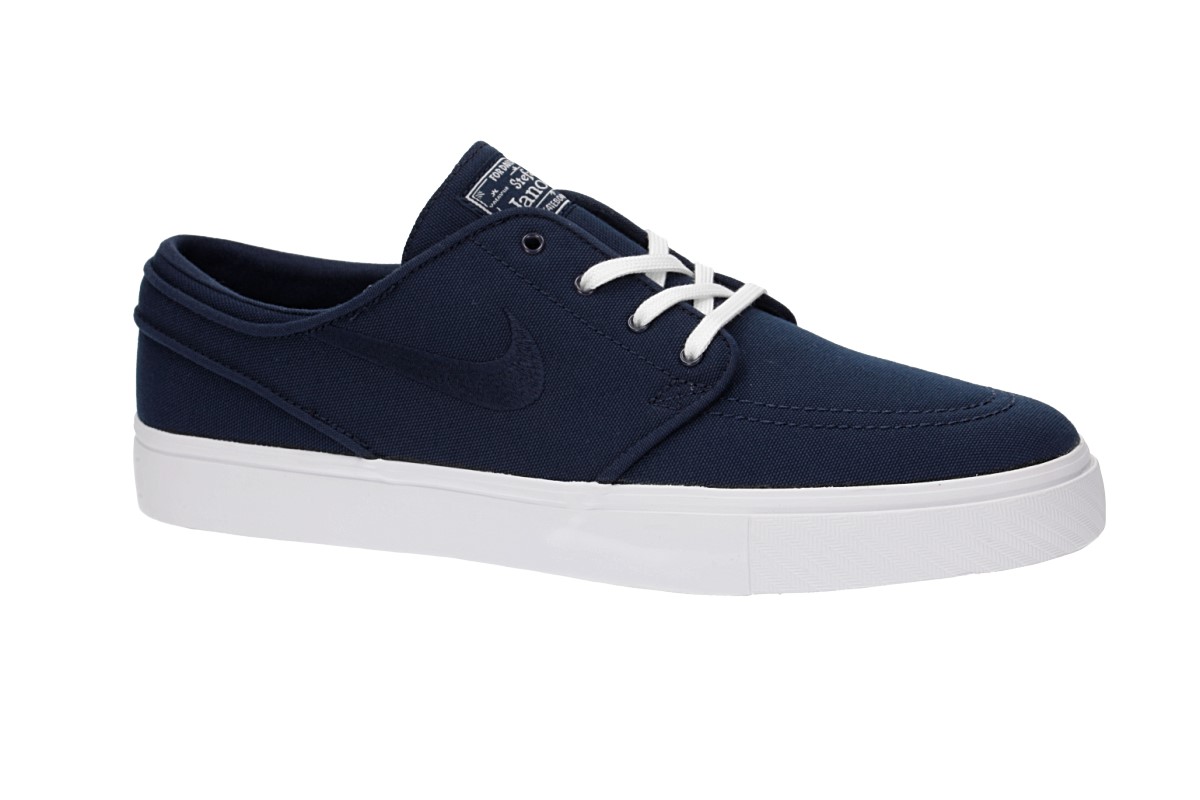 Nike SB Zoom Stefan Janoski Canvas Schoen (obsidian white)