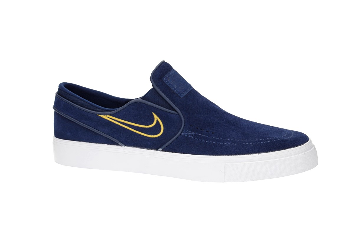 Nike SB Zoom Stefan Janoski Slip Schuh (blue void yellow ochre)