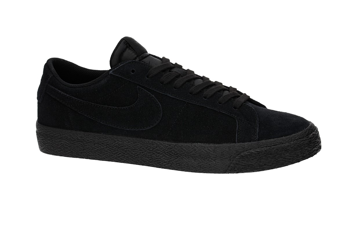 Nike SB Zoom Blazer Low Schoen (black black gunsmoke)
