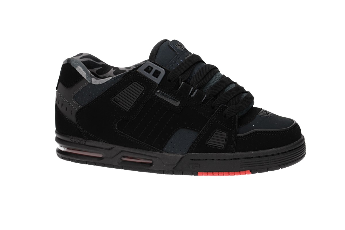 Globe Sabre Schoen (black night red)