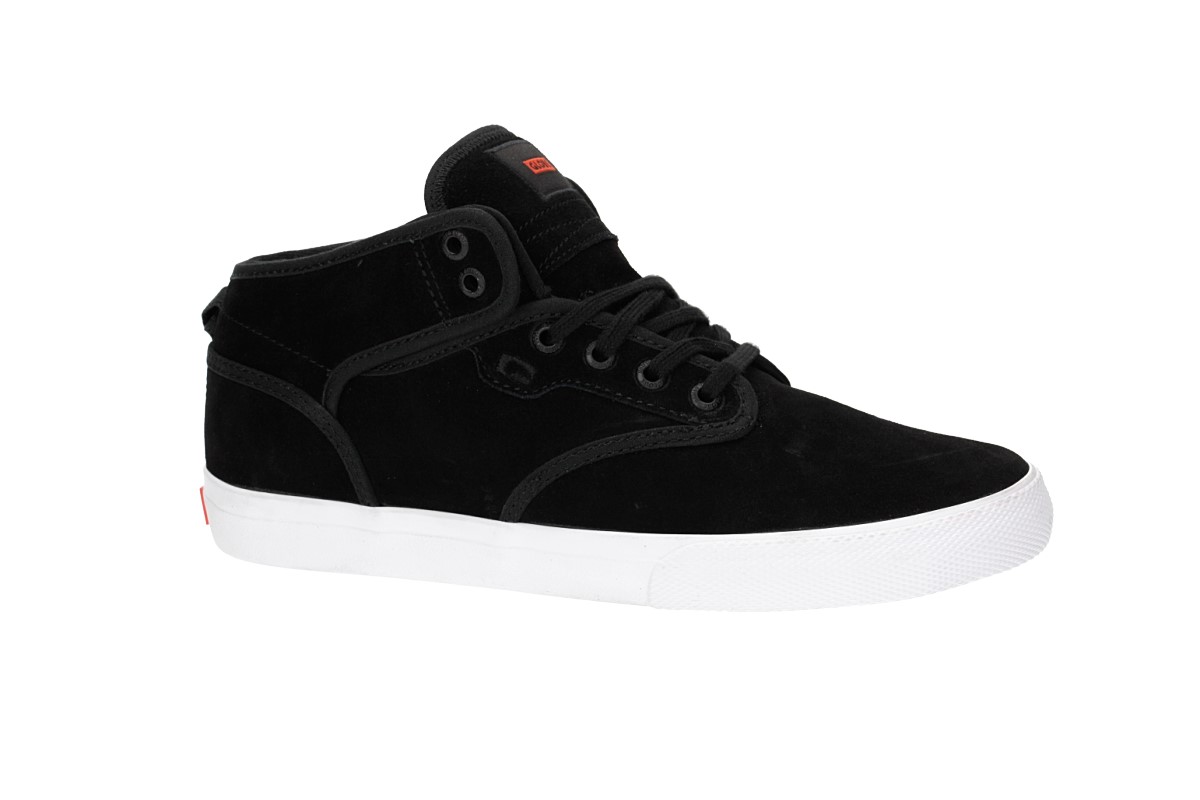 Globe Motley Mid Suede Schoen (black white)