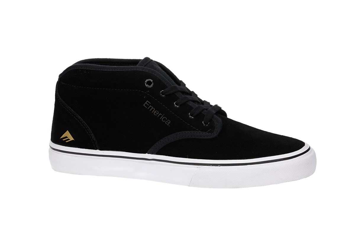 Emerica Wino G6 Mid Schuh (black white gold)