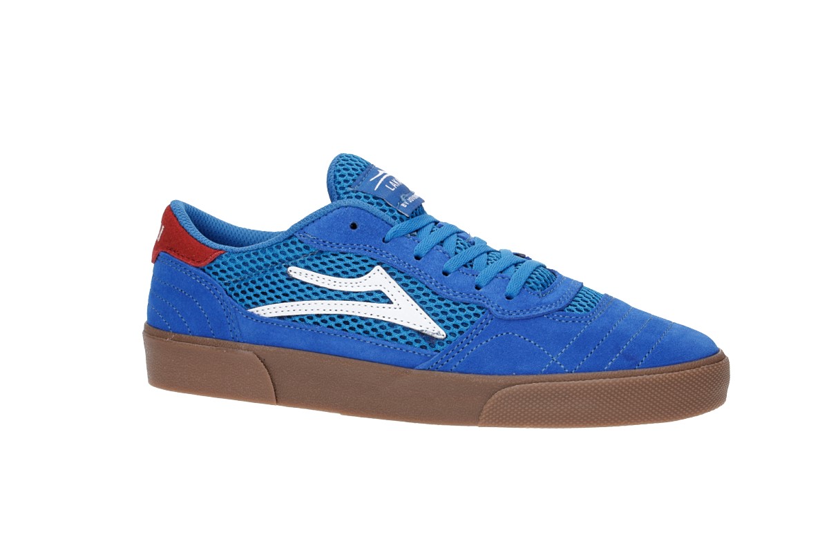 Lakai Cambridge Turner Suede Shoes (blue gum)