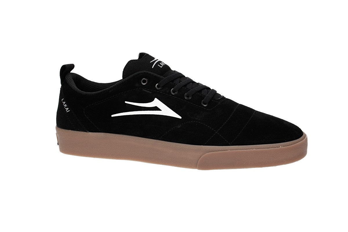 Lakai Bristol Suede Shoes (black gum)