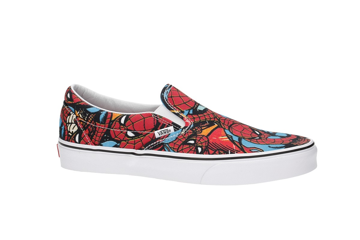 Vans x Marvel Classic Slip-On Schuh (spiderman black) Vans x Marvel Classic Slip-On Schuh (spiderman black)
