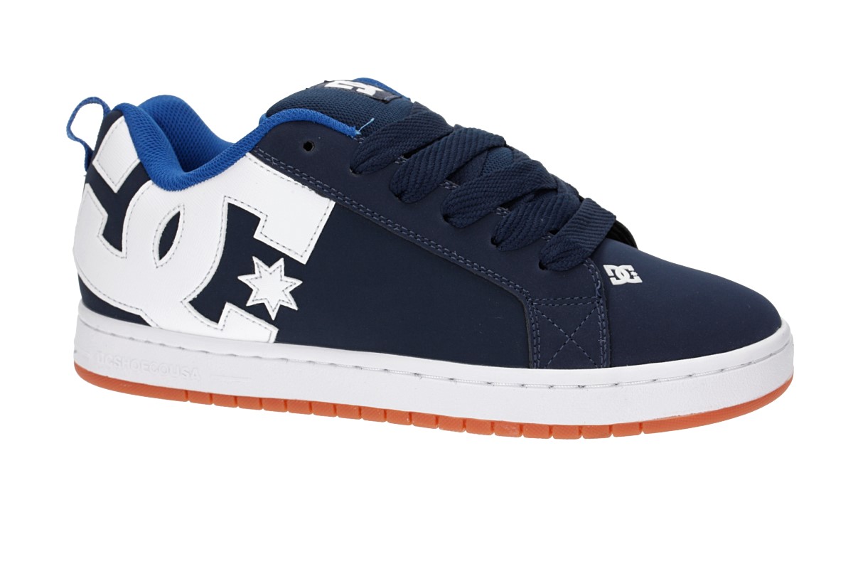 DC Court Graffik Schoen (navy royal)