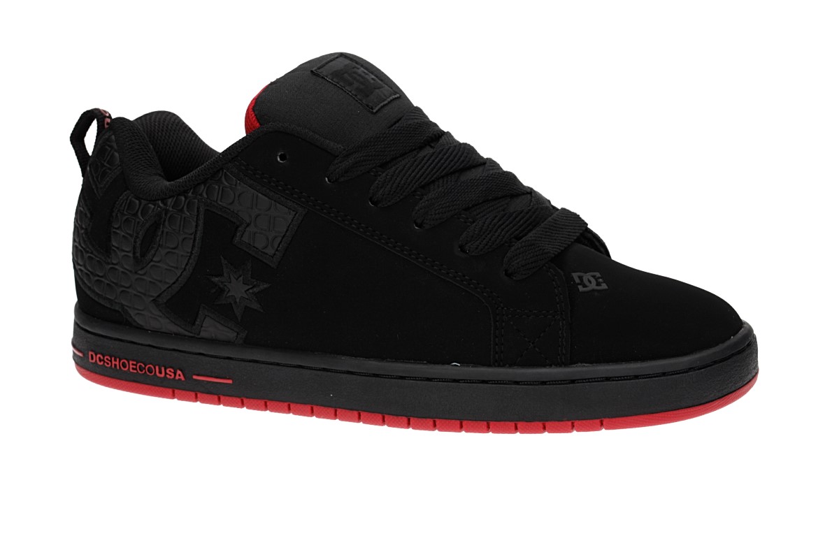 DC Court Graffik SE Zapatilla (black red black)