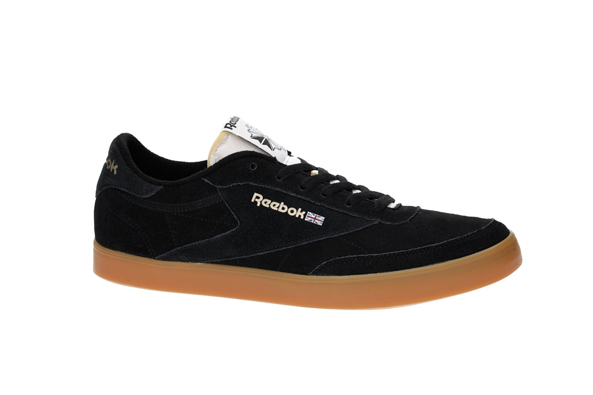 Reebok Club C FVS Gum Update Schoen (black white gold gum)
