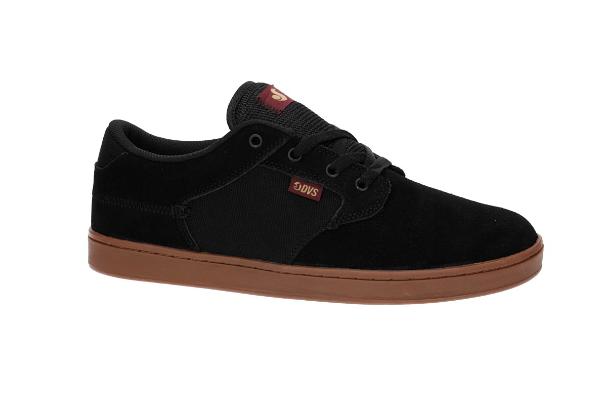 DVS Quentin Suede Shoes (black gum port)