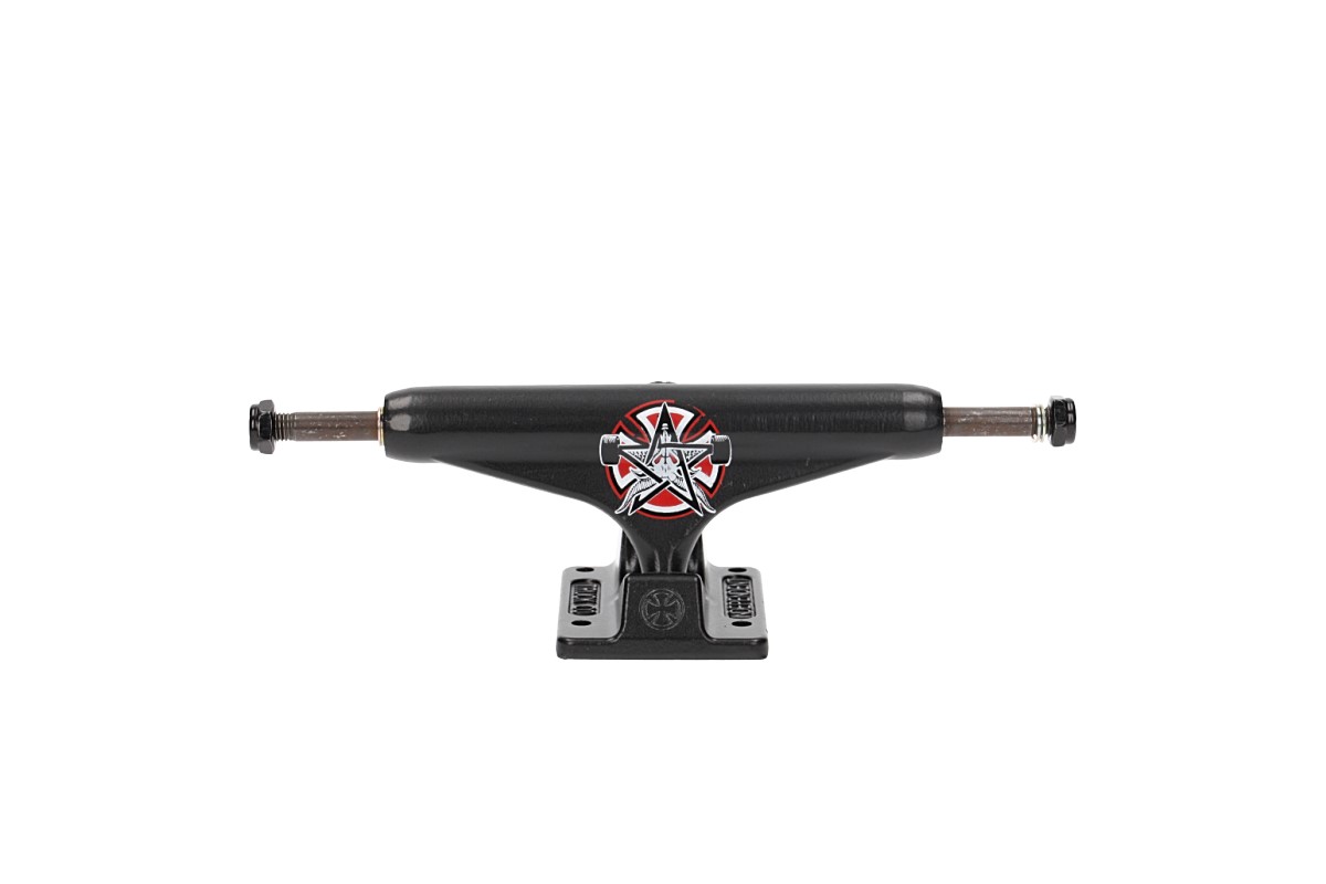 Independent x Thrasher 144 Stage 11 Standard Pentagram Truck (black)
