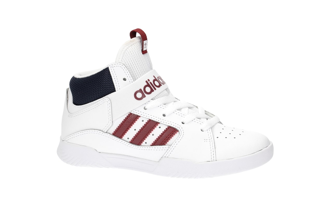 adidas Skateboarding VRX Mid Scarpa kids (white scarlet navy)
