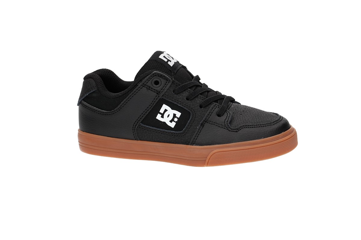DC Pure Elastic Schuh kids (black white gum)