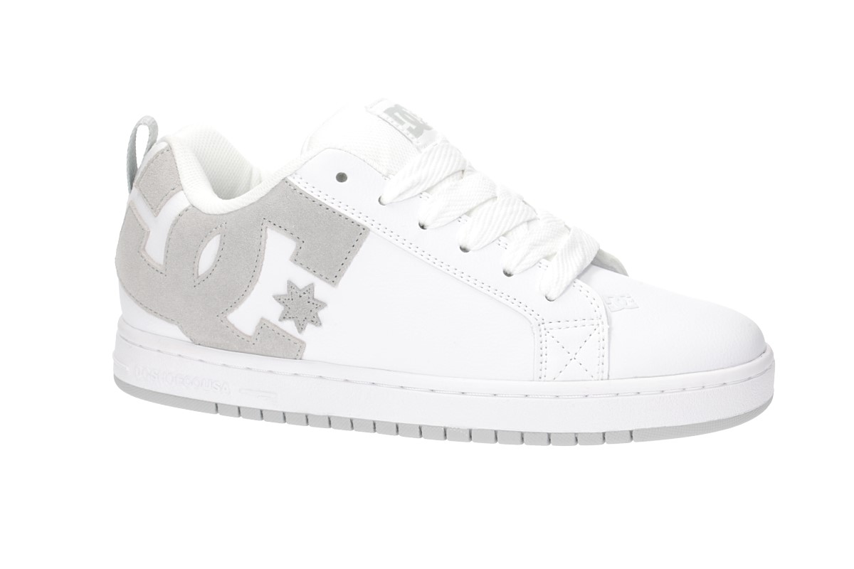 DC Court Graffik Schoen (white grey grey)
