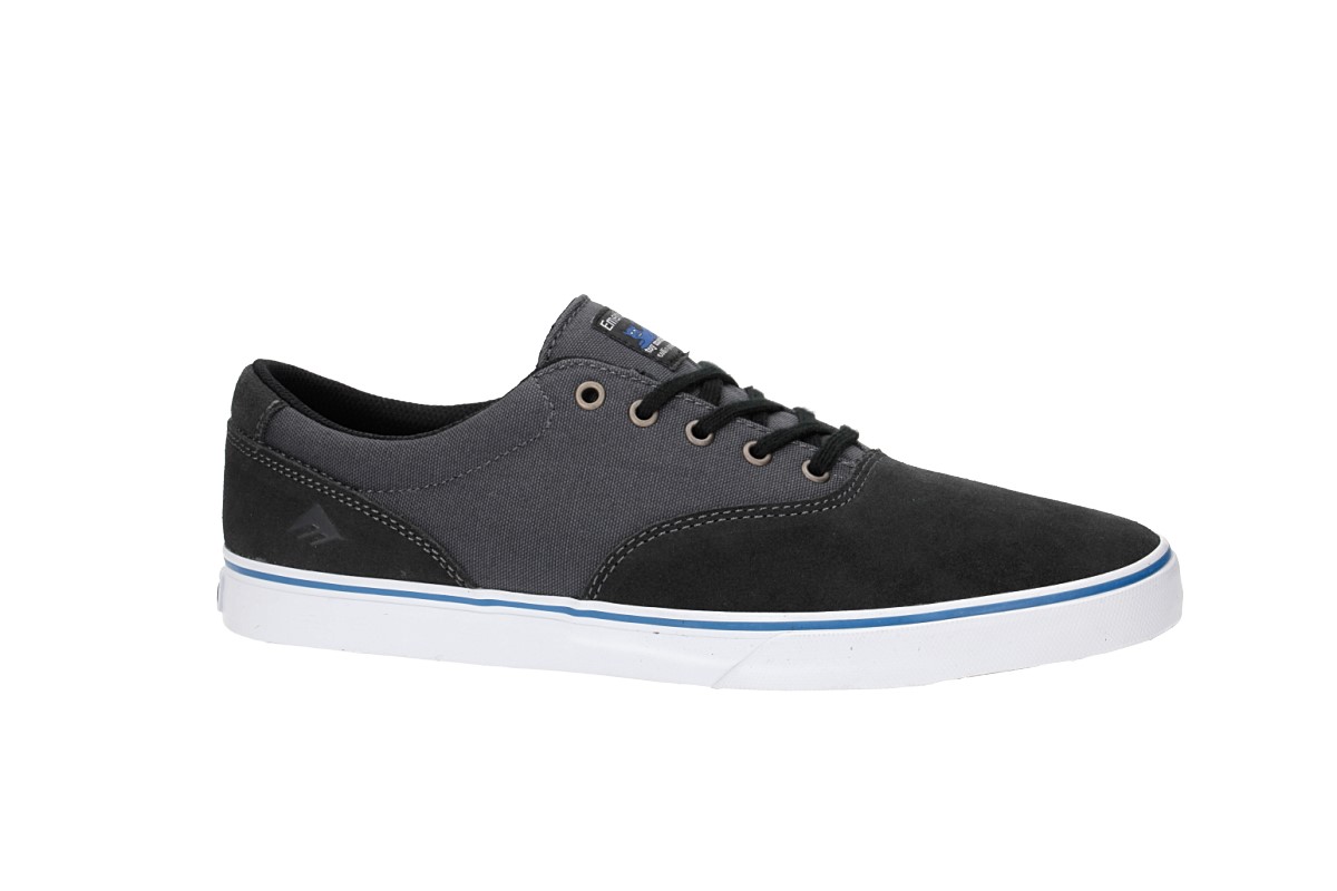 Emerica x Toy Machine The Provost Slim Vulc Chaussure (black grey)