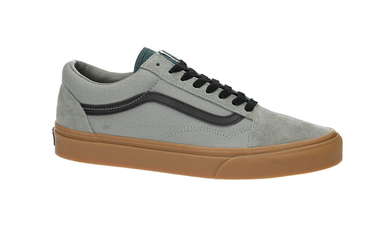 Vans Old Skool Shoes (shadow trekking green gum)