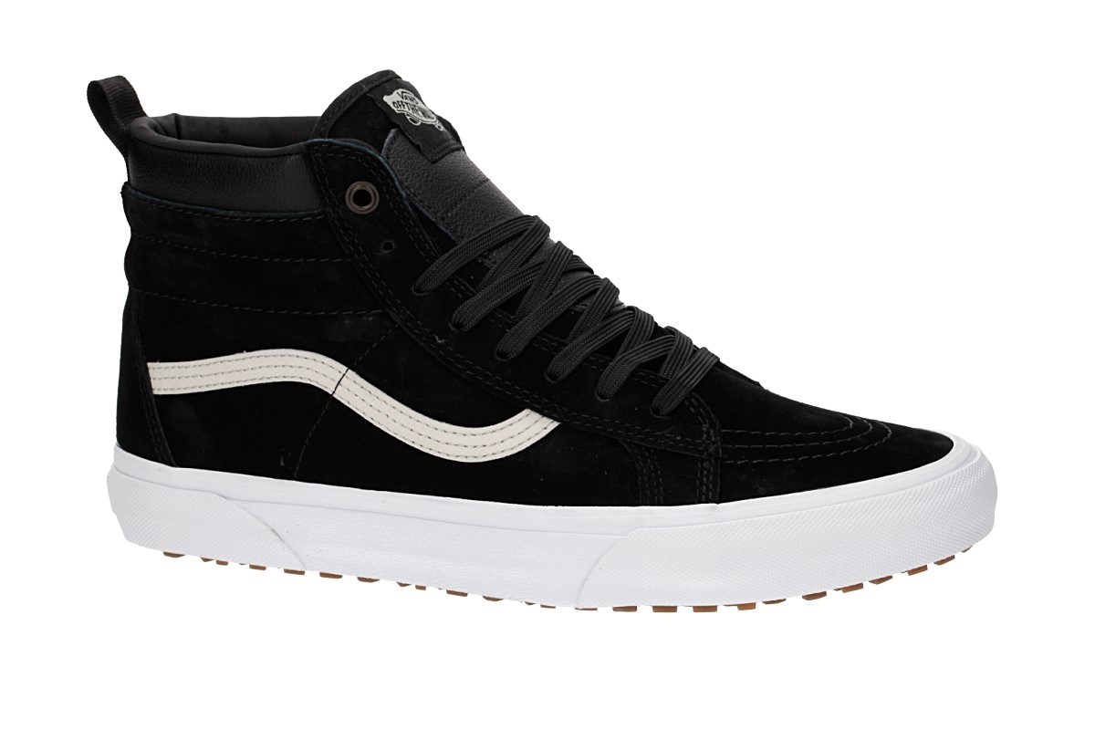 vans sk8 hi mte black white