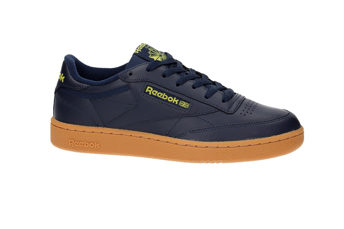 reebok club c yellow
