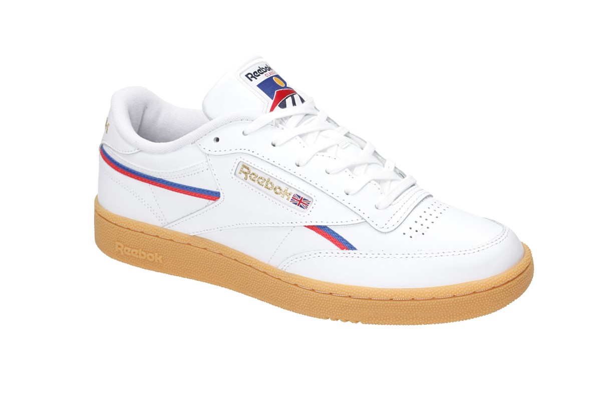 white red and blue reebok