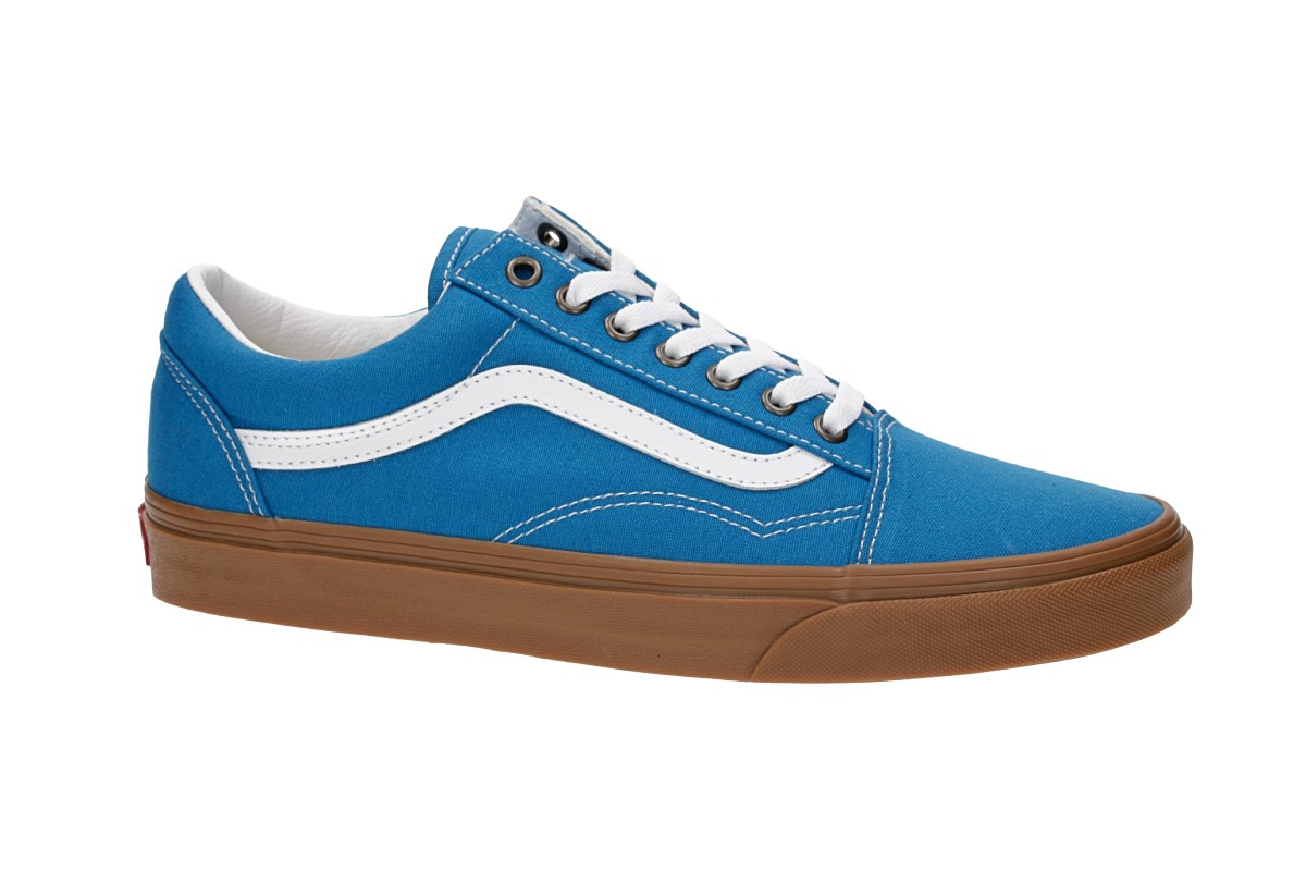 vans gum old skool blue