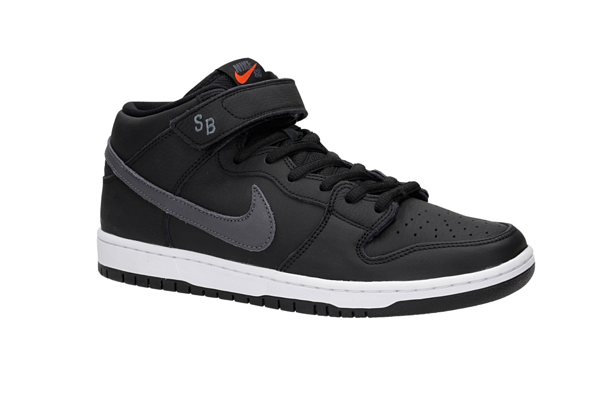 Nike SB Dunk Mid Pro Iso Shoes (black 