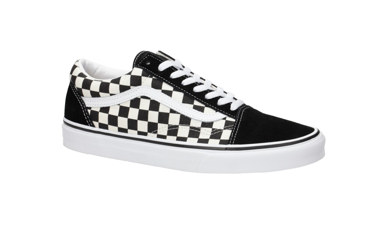 black and white vans schuh